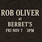 Rob Oliver at Berret's Taphouse event in Williamsburg, VA