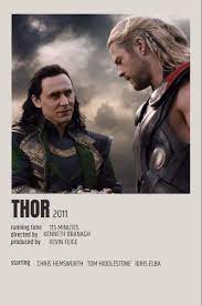 Thor Polaroid Poster Marvel Movie Posters Movie Posters Minimalist Marvel Posters
