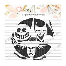 This material can be used many, many times and can be rinsed off with water. Nightmare Before Christmas Cookie Stencil Lock Shock And Barrel Nb300149