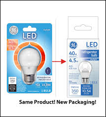 Ge Lighting Led Refrigerator Light Bulb A15 Appliance 40w Replacement 1 Pack Led Appliance Light Bulb Medium Base Amazon Com