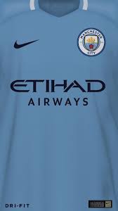 Have you downloaded the new manchester city wallpaper? Manchester City Home Kit Wallpaper Sepak Bola Olahraga Bola Kaki