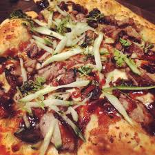 Duck Pizza From Groove Train Pizza Hoisin Sauce Roast Duck