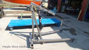 Buy vehicle engine hoists & stands and get the best deals at the lowest prices on ebay! Pittsburgh Engine Hoist In Hesston Ks Item Eb9043 Sold Purple Wave
