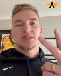 𝗡𝗮𝘁𝗶𝗼𝗻𝗮𝗹 𝗦𝗶𝗴𝗻𝗶𝗻𝗴 𝗗𝗮𝘆, “Best of both worlds scenario.  Excellent academics; incredible football program and culture.”, —  @jordanfehr59, App State LB (2016-19) and captain before joining the  Minnesota ...