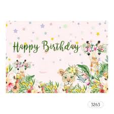 7 5ft Joyeux Anniversaire Dessin Anime Toile De Fond Bebe Douche Enfant D Anniversaire Photographie Fond Tissu Enfants G Cdiscount Appareil Photo