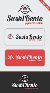 At toothsome, the portions are big and the flavor is even bigger! Sushi Bento Japanese Cuisine Logo Template On Behance