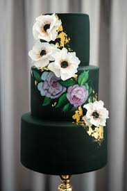 Black And Green Wedding Cake Vintage Weddings Archives The Wedding Playbook Purple Wedding Cakes Green Wedding Cake Fondant Wedding Cakes