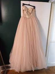 Vera Wang Blush Rose Gold Wedding Dress Wedding Dresses Wedding Dresses Ebay Rose Gold Wedding Dress