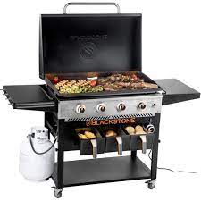 Blackstone propane gas grill and griddle combo. Blackstone 4 Burner 36 Griddle With Air Fryer And Hood Walmart Com Walmart Com