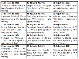 La competición de selecciones más importante de europa, la eurocopa de fútbol usted lo vive por parley center. Win Sports Transmitira La Uefa Euro 2020 Win Sports