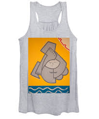 Girl Under Umbrella Women's Tank Top