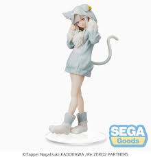 Amazon.com: SEGA - Re:Zero Starting Life in Another World - Emilia - The  Great Spirit Puck - SPM Statue : Toys & Games