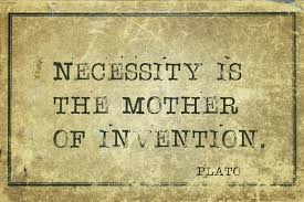 Mother Of Invention Plato Stock Illustration Illustration Of Weathered 115269951