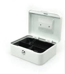 Five separate compartment cantilever tray, four sturdy spring hinges and partitions help to organize the money. Cash Box Krisbow Brankas Mini 20cm Tempat Uang Lazada Indonesia