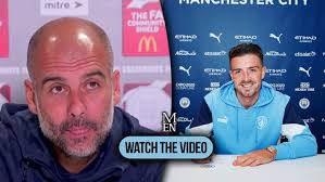 Pep Guardiola gives his reaction to the signing of Jack Grealish