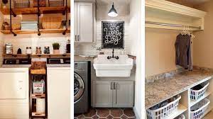 The six storage lockers give everyone in the house a place to store their hanging clothes as well as shelves for shoes. 24 Super Creative Laundry Room Storage Ideas Youtube