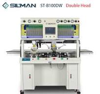 TV laptop repair machine cof ACF LCD bonding machine Silman Double head  ST-B100DW