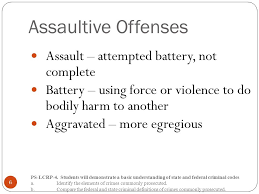 Section Ii Federal Gerogia Criminal Law Criminal Law Crimes Against Persons Ps Lcrp 4 Students Will Demonstrate A Basic Understanding Of State And Ppt Download