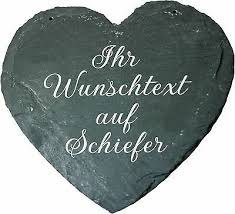 Schieferherz Grab Herz Mit Spruch Gravur Schiefer Grabstein Wunschtext Trauer Eur 15 95 Picclick De In 2020 Schieferherzen Grabstein Gedenksteine