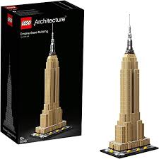 Experience one of the best city views from the top of rockefeller center. Lego 21046 Architecture Empire State Building Wahrzeichen Von New York Bauset Fur Jugendliche Und Erwachsene Amazon De Spielzeug