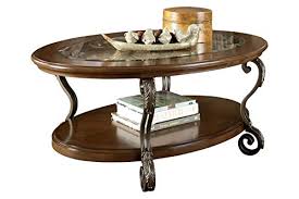 4.5 out of 5 stars. Benjara Wooden Oval Cocktail Table With Glass Top And Open Bottom Shelf Brown Accuweather Shop
