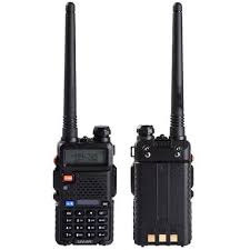 Taffware Walkie Talkie Dual Band 5W 128CH UHF+VHF - BF-UV-5R ...