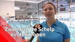 De eerste baantjes zijn weer getrokken in De Schelp: 'Heerlijk ... - YouTube