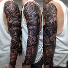 Unique sleeve tattoos for men. Ecclesbourne Valley Railway News Feed View 43 Mens Full Sleeve Tattoos Black And Grey
