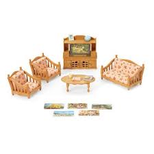 The country bathroom set is a perfect furniture set to add to your calico critters house. Calico Critters Comfy Living Room Set Target