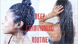 You can tell if your hair is elastic by pulling on a section when wet. Deep Conditioning Routine On Natural Hair Youtube