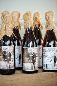 Pin By Mariana Montalto On Wedding Favors Rustic Spring Wedding Wedding Favors Personalized Wine Labels