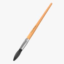 Paint Brush 3d Model Paint Brushes Model Paint Painting