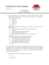 Jangan pernah mengatasinya menggunakan odol. Soal Luka Bakar