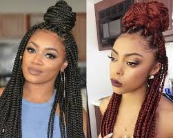 It's time to take your braid game to the next level. Down Hairstyles With Box Braids Hairstyle 817