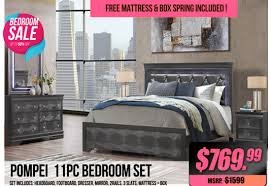 Bedroom Clearance Sale Pompei 11pc Bedroom Set Is Down To 769 99 Deal Ends On Sunday Dec 9th At Midnight So Hurry Up Vi Bedroom Set Bedroom Sale Furniture