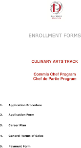 Your name address city, state, pin code email address linkedin id(optional). Enrollment Forms Culinary Arts Track Commis Chef Program Chef De Partie Program 1 Application Procedure 2 Application Form Pdf Free Download