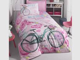 Genç nevresim nevresim takımı /. Cotton Box Genc Oda Nevresim Takimi Bike Pembe Tek Kisilik Alkapida Com