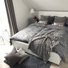 Instagram Wohn Emotion Landhaus Schlafzimmer Bedroom Modern Grau Weiss Grey White In 2020 Modern Bedroom Home Bedroom Dream Rooms