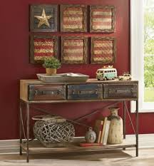 Suitcase Console Americana Decor Americana Living Rooms Decor