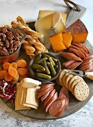 We've nailed the ratio of hard to soft cheeses—smoky ones to funky ones. Holiday Charcuterie Board 1 If You Think What Are The Benefits Of Drinking Soup If You Think It Will Food Platters Diy Cheese Platter Party Food Appetizers