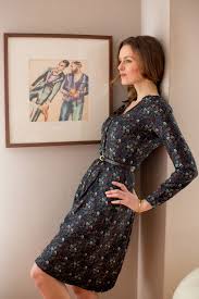 Zuzana osako illustrations dress showcase in the streets of prague. 1 Den S Zuzanou Osako Burda Style