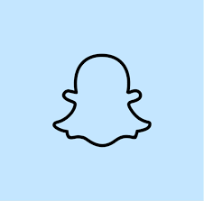snapchat icon cover baby blue snapchat icon iphone photo app app icon