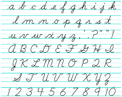 Capital letters and cursive lower case. What Does The Cursive Handwritten Alphabet Upper And Lowercase If There Are Both Look Like In Other Languages Quora