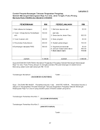 Penyata kewangan merupakan aspek penting bagi setiap syarikat yang menjalankan perniagaan. Contoh Laporan Tahunan Persatuan My Perfect Template Cute766