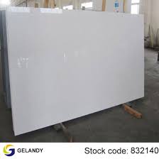 China Custom Design Pure White Quartz Countertop Wholesale With Good Price China Artificial Stone Quartz Stone