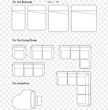 Print out the evacuation plan and attach it on walls or doors to prepare your employees or guests for an emergency. Floorplans Furniture Floor Plan Furniture Symbols Png Image With Transparent Background Toppng