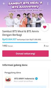 Penggemar boyband bts buat heboh dengan berburu menu bts meal yang merupakan kolaborasi boyband asal korea selatan itu dengan mcdonald's. 7mn14eaphatcim