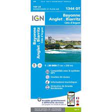 Photos, address, and phone number, opening hours, photos, and user reviews on yandex.maps. Frankreich Wanderkarten Ign 1 25 000 1344 Ot Bayonne Anglet Biarritz Cote D Argent Landkartenschropp Landkartenschropp De Online Shop