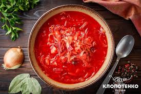 1 кг говядины (мякоть или на косточке), 500 г картофеля, 300 г свежей капусты, 400 г свеклы, 200 г моркови, 200 г лука, 3 ст. Postnyj Borsh Polesya Recept Evgeniya Klopotenko