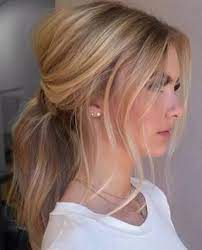 Low Ponytail Formal Hairstyle Messy Ponytail Hairstyles Elegant Ponytail Wavy Ponytail